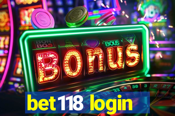 bet118 login